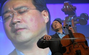 Yo Yo Ma at World Economic Forum